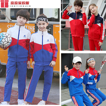 Primary school uniforms spring and autumn suits first grade childrens class uniforms kindergarten uniforms sports games opening costumes