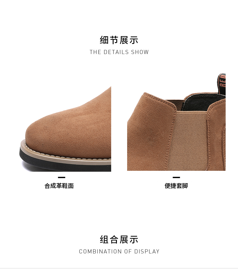 Giày đế xuồng màu đỏ cho nam giầy nam cao cổ