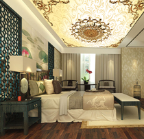 UV soft film smallpox HD seafloor world picture starry sky blue sky leaves ceiling minimalist cool pattern for selection