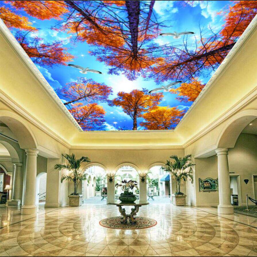 New HD UV Soft film smallpox Home Suspended Ceiling Hotel KTV Overhanging Ceiling Cabu Light Box Advertising Film Light Box Customize