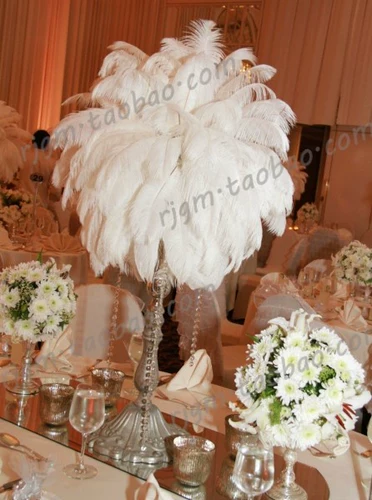 Фабрика прямой продажи перья страуса Свадебные праздники для совершения страусов на сцене на сцене