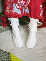 Cloud Sox Han clothes White Sox Sox traditional Taoisebux Sox performance of Han clothes film and TV ancient clothing Socks Socks