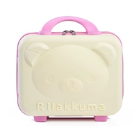 Белый с розовым медведем