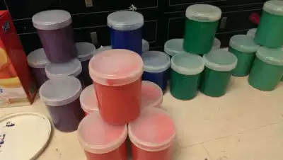 Various colors factory direct sales computer flexible color art painting acrylic pigment 100ml-300ml bottle