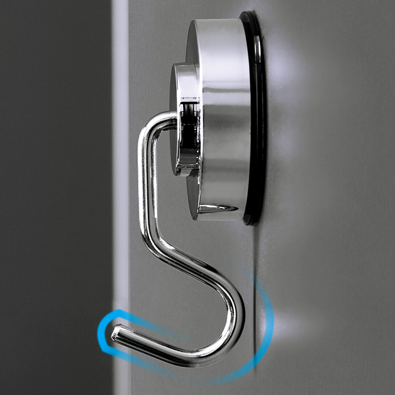 Free Punch Suction Cup Hook Wall Mucus Hook Door Rear Kitchen Toilet Bathroom Stainless Steel Powerful no-mark adhesive hook 