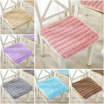 Winter thickened seat cushions office sedentary seat cushions butt mats student plush computer chair mats