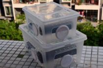 Ventilated large scum box for ciliary Horn