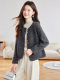 2025 Spring and Autumn New Style Popular Hot-Selling Chanel-Style Short Jacket for Women, Fashionable Round-Neck Cardigan