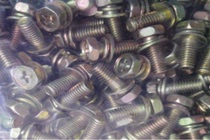 Cross hexagon color zinc three combination screw M6X10 14 16 20 25 30 M8X16 20 25 30