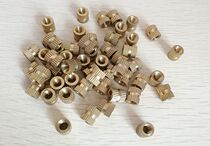 Knurled injection copper flower mother nut Embedded inlaid copper nut Copper insert M2X3 4 5 6 8 10X3 5