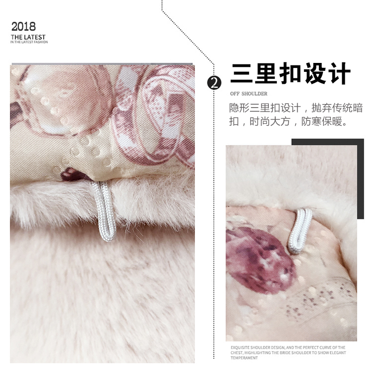 Áo khoác giả lông 獭 lông thỏ ngắn nữ 2018 mùa đông mới làn sóng Hàn Quốc Slim mỏng áo khoác lông dài tay áo dạ lông cừu nữ đẹp