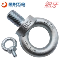 Fine tooth ring screw M16*1 5 M20*1 5 M36*3 M42*3 Ring bolt M48*3 M64*4