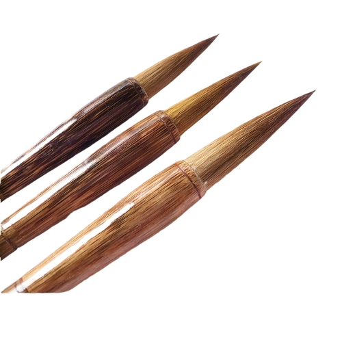 Biwi Wolf Brown Bamboo Royal Pin