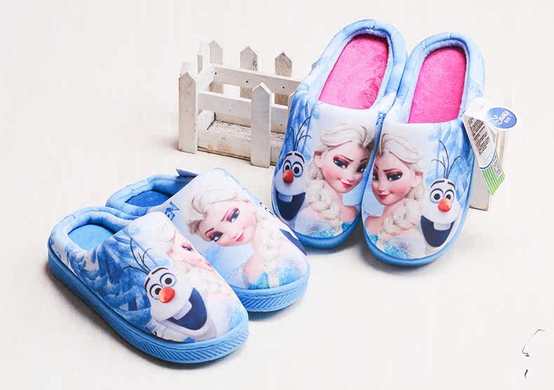 Pantoufles enfants en autre DISNEY pour hiver - semelle autre - Ref 1011485 Image 7
