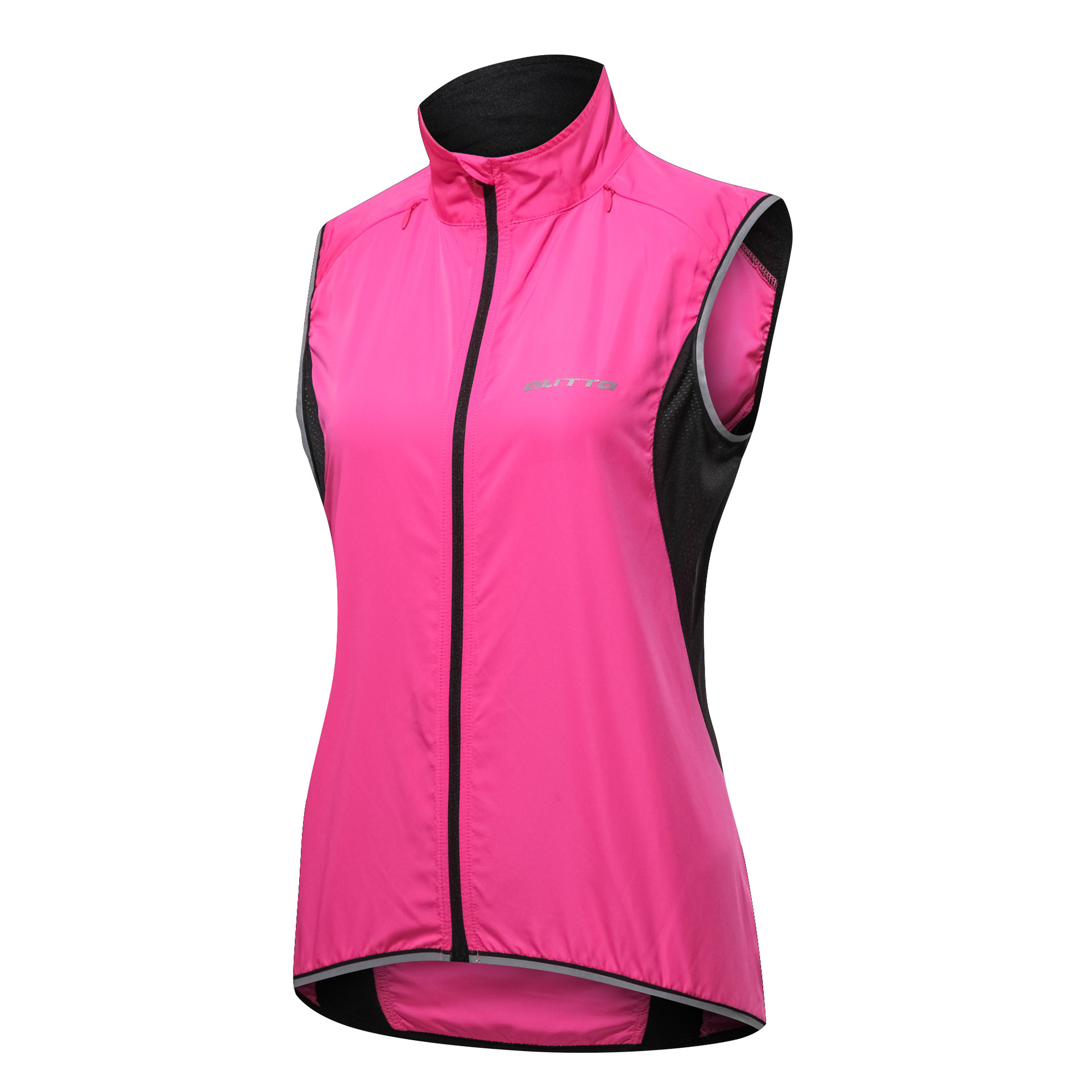 Printo Sports Woman's Wind Prevention Rain Riding Ride Riding Surface Bicycle Reflective Night Running Sleeveless Riding Vest