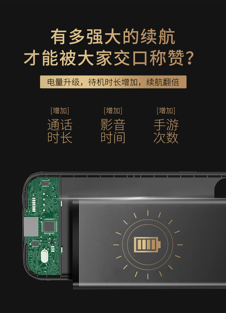 6 sản phẩm của Apple giành kho báu có thể sạc lại pin kẹp 6sp dành riêng 6splus Sáu mỏng iphone7plus điện thoại di động không dây 8p X 8 gắn Sạc sạc kho báu kẹp mai công thức vỏ điện thoại 7P - Ngân hàng điện thoại di động sạc dự phòng type c