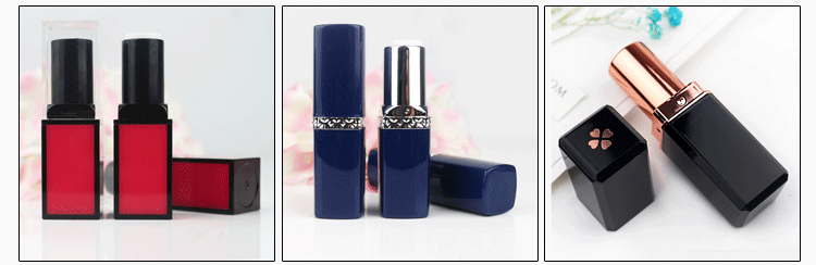 Handmade tự làm son môi ống cao cấp tròn vuông son môi ống rỗng vỏ son 12.1mm chất liệu khuôn - Tự làm khuôn nướng khuôn làm kem silicon