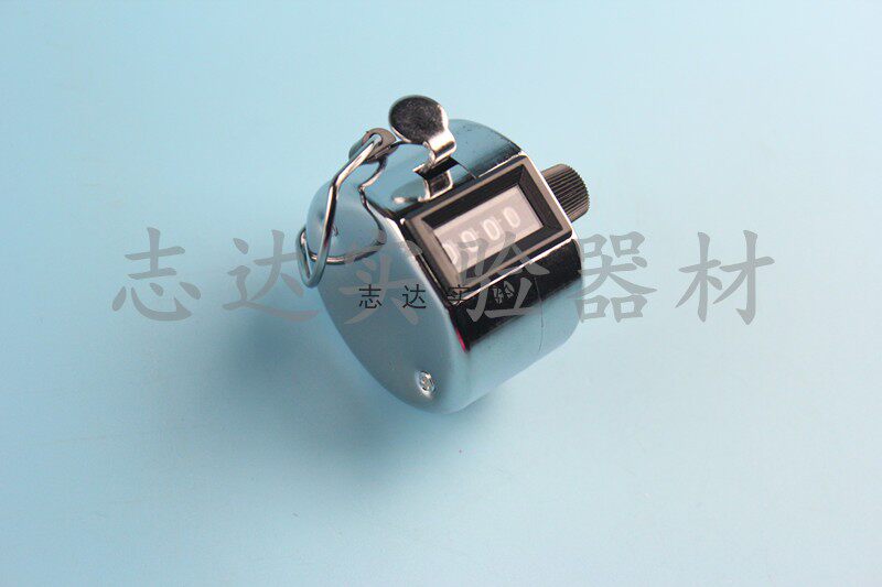 四位数机械式手动金属计数器 细胞计数器
