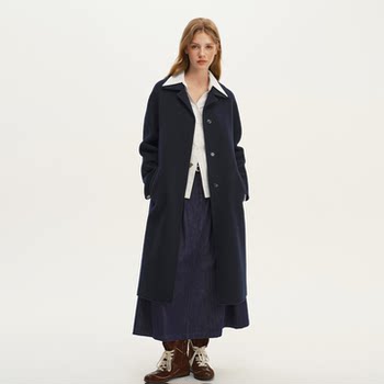 Zhizhihui wool double-sided woolen coat mid-length