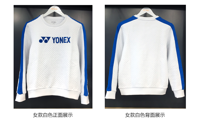 Áo cầu lông YONEX Yonex 2018 nam nữ mới thể thao và áo len giải trí dài tay áo thun chính hãng vợt cầu lông fleet