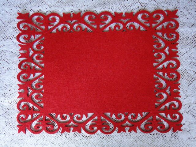 Over 19 New Arrival Creative European Home Furnishing Original Order Export Non-woven Fashion Felt Heat Insulation Mat Bowl Mat Place Mat - Taobao