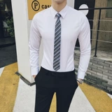 Мужской галстук, костюм для отдыха в английском стиле, в корейском стиле, 6см