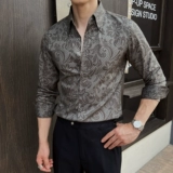 Осенняя модная трендовая рубашка для отдыха, свободный крой