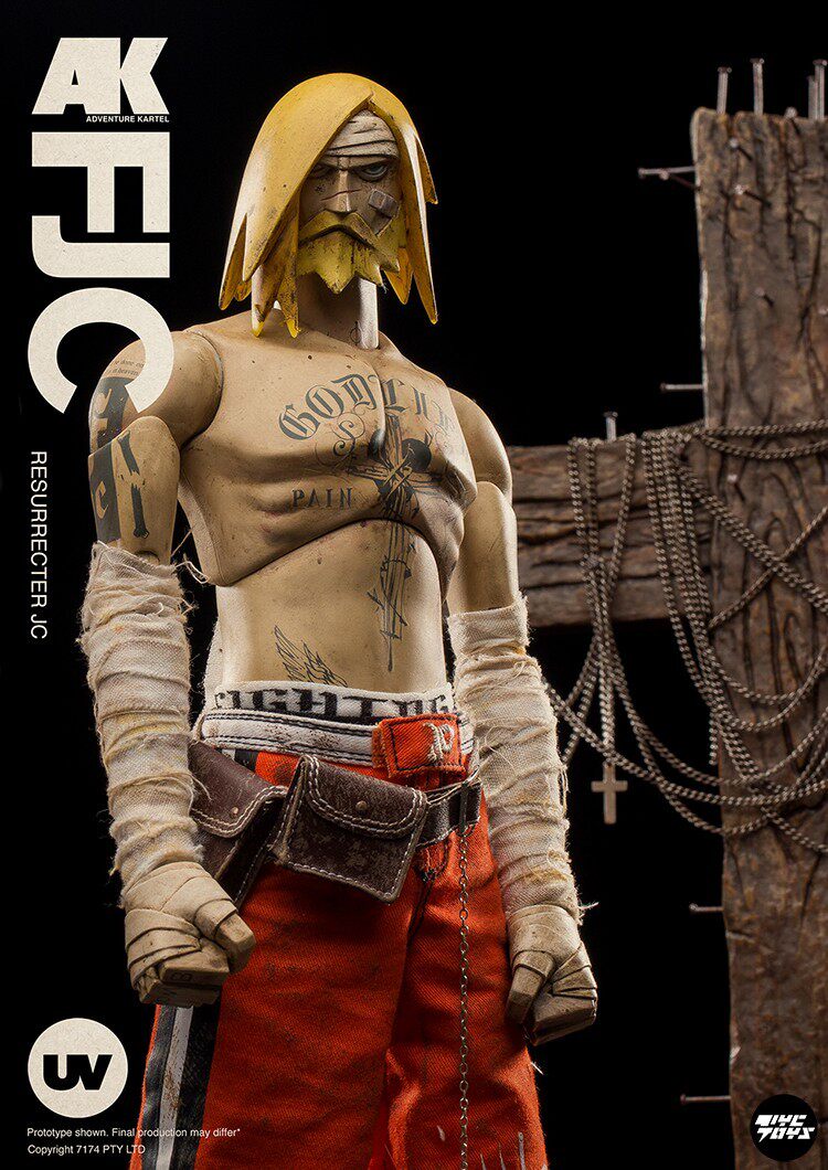 ThreeA Underverse Ashley Wood Fighting JC 1/6th Limited Action