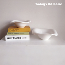TODAYART Personality Wave Bowl Method Home Salad Bowl Big noodle bowl Ceramic Cutlery Fruit Sweet Soup Bowl