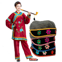 Old Lady Wigs Wife Headgear Matchmaker Headgear Childrens Wigs Granny Wigs Stage performance props