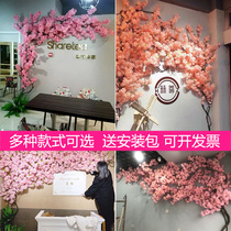 Simulated Sakura Tree Room Red Room Walled Hanging Upper Piping Pretend Plastic Pseudo Fujii Pipes