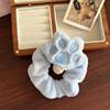 Autumn and Winter New Plush Doll Cat Paw Scrunchie Cartoon Versatile Girly Style Plush Sweet Hair Accessory Headwear