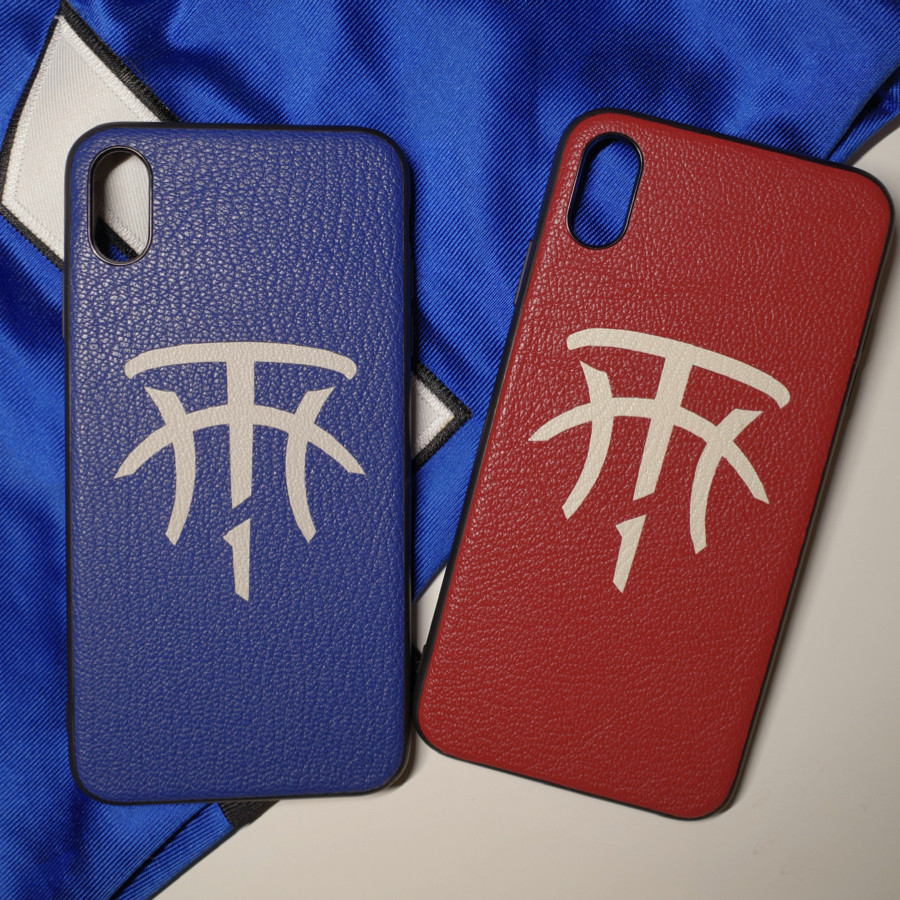 NBA madie phone protective shell suitable for iPhone112promax Huawei mate30 genuine leather TMAC customized gift