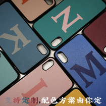 Apple leather iPhone112ProMax phone case custom gift Huawei MateP340 couple protective cover