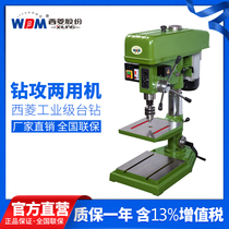 Zhejiang Xiling Drilling Machine ZS4112C Drilling and Tapping Duplex Tapping Stainless Steel Precision Spindle Miniature Bench Drill
