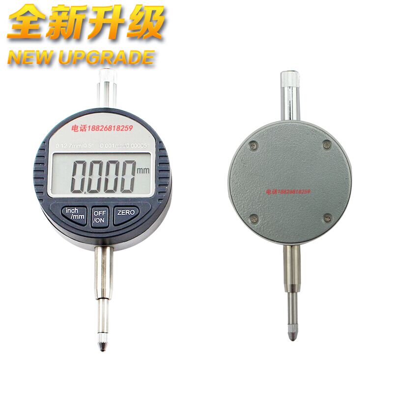 Upgraded Neutral Digital Dial Meter Digital Dial Meter 0-12.7 25.4mm Electronic Height Gauge Depth Gauge