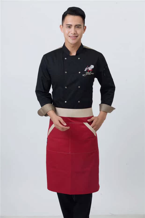 Uniforme de cuisinier en coton - Ref 1908403 Image 44