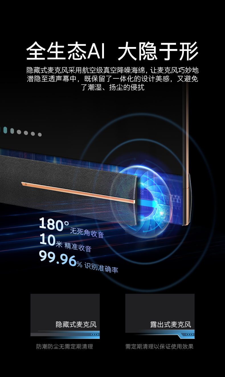 创维 65英寸4K高清 全面屏智能液晶电视 图11