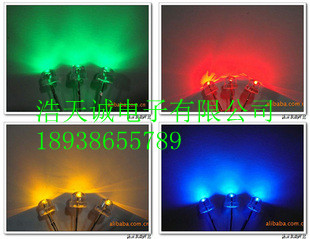 5MM Red LEDLED light red light red light red ultra bright F5 white hair red