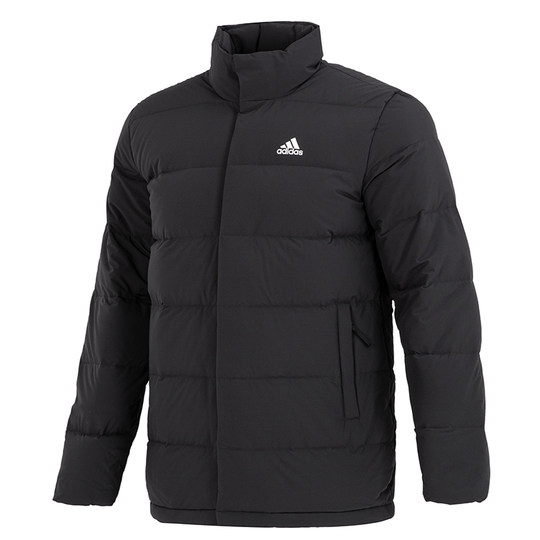 Adidas Stand-Up Collar Sports down Jacket Men's Winter Style Warm Windproof Casual Comfortable Jacket Hg8700