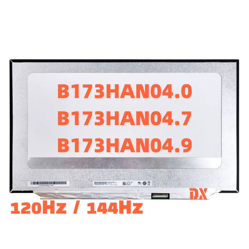 B173Han04.0 B173Han04.7 B173Han04.9 120Hz 144Hz Laptop Lcd Screen