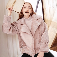 Quần lửng lưới đỏ sang trọng áo khoác nữ mùa thu quần áo chic port gió retro 2018 new deerskin short phiên bản Hàn Quốc của thủy triều quần áo thời trang nữ