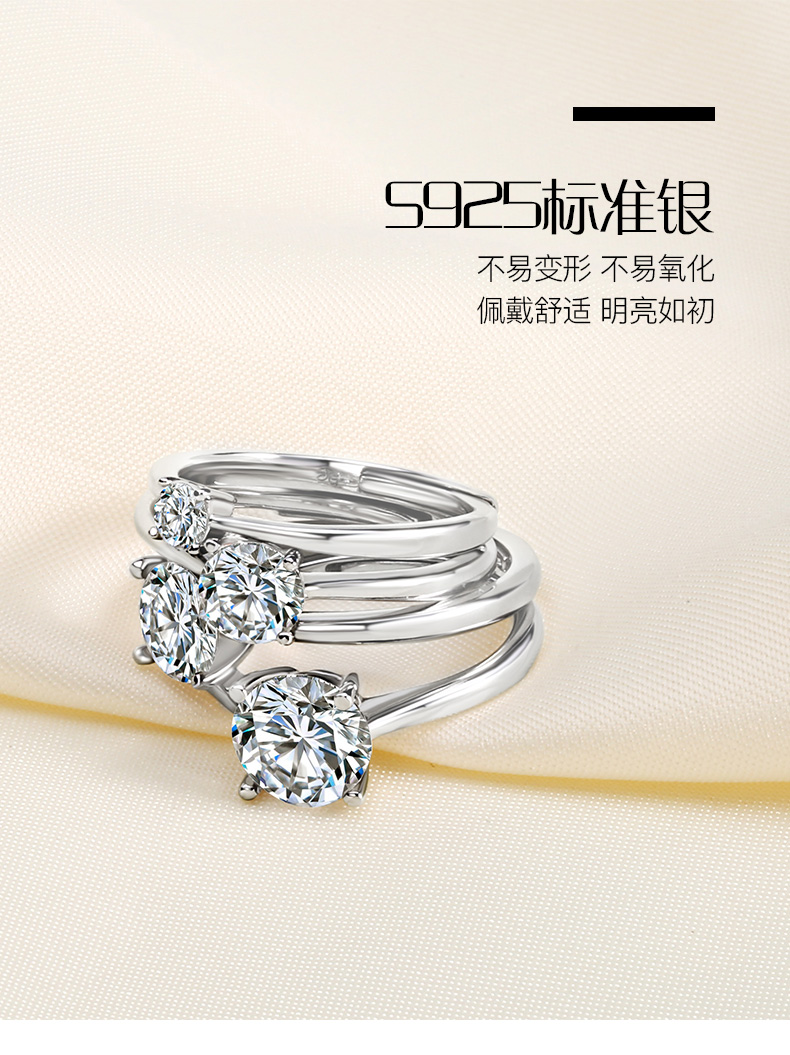 Bague Femme JOHNSONGEM en Argenterie - Ref 3089200 Image 12