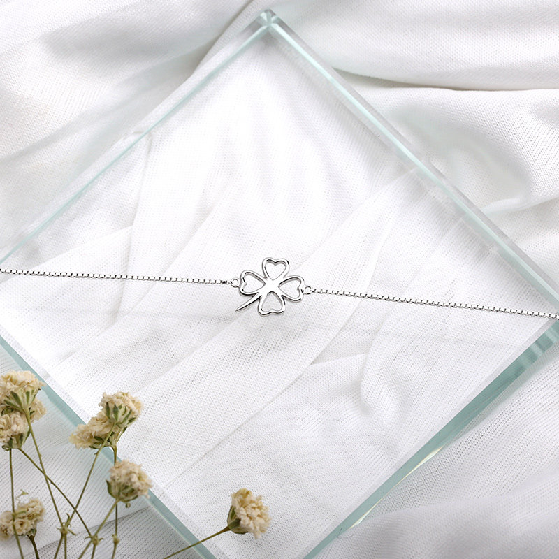 Bracelet de cheville Femme JOHNSONGEM en Argenterie - Ref 3103873 Image 3