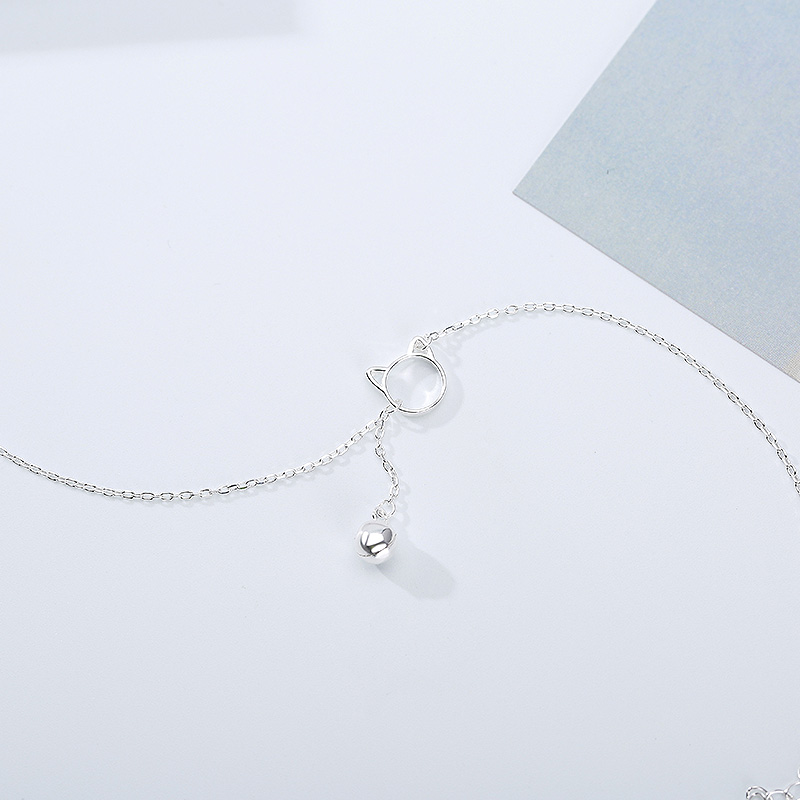 Chaine de cheville Femme JOHNSONGEM en Argenterie - Ref 3103962 Image 4