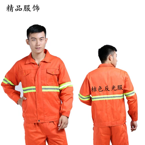 Комбинезон, лонгслив, светоотражающая униформа