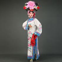 Opera Qipao Peking Opera Peking Opera Tanglang Tangojing Princess Embroidered Qipao Princess Embroidered Qipaos ancient dress Qing Dynasty Gge qipao to sit in a palace qipao