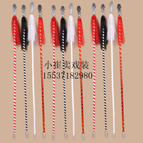 Red Tassel Gun Single Shot Twin Gun Opera Drama Supplies Props To Flowers Guna Warrior Matans Hand Snatched Red Tassel Gun