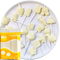 Paper Stick lollipop baking handmade cheese sticks food grade high temperature resistant solid paper stick number number of sticks 100