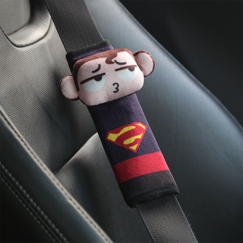 Phim hoạt hình car seat belt bìa car seat belt vai bìa bốn mùa dễ thương xe nội thất trang sức cung cấp trang trí phổ